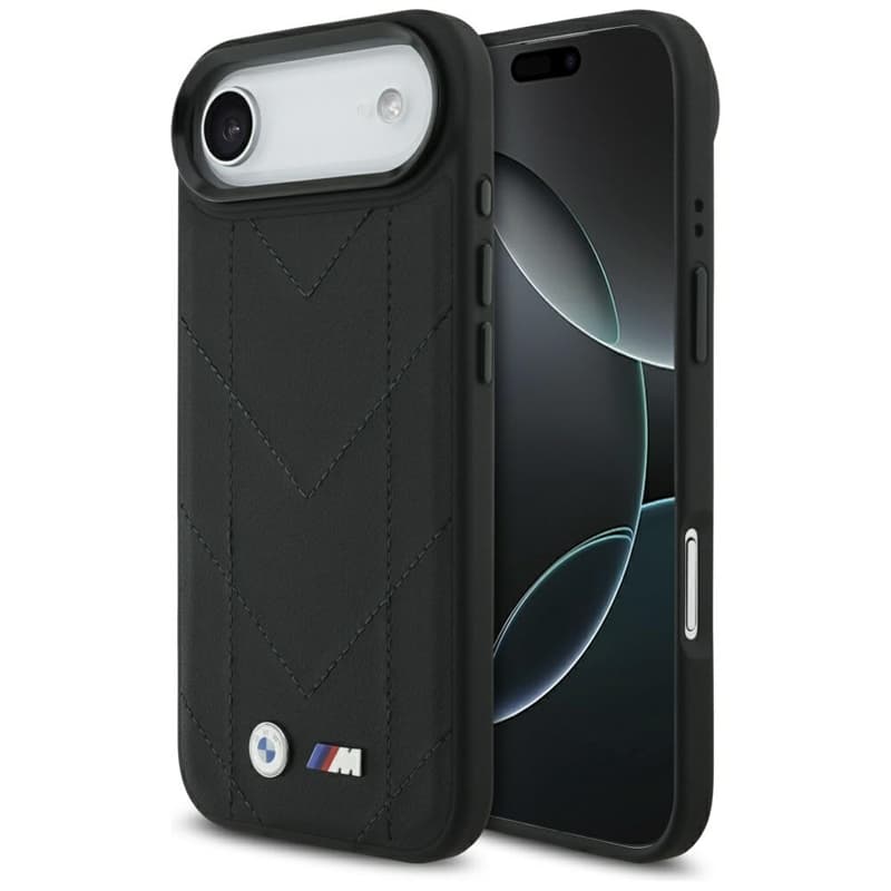BMW M Quilted Logo MagSafe - iPhone Air Case (Black)