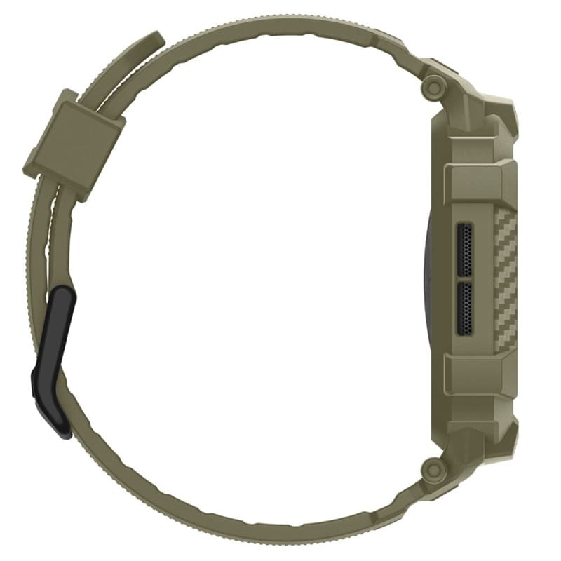 Spigen Rugged Armor Pro V2 – Apple Watch 10/11 46mm Case Strap (Vintage Khaki) 4
