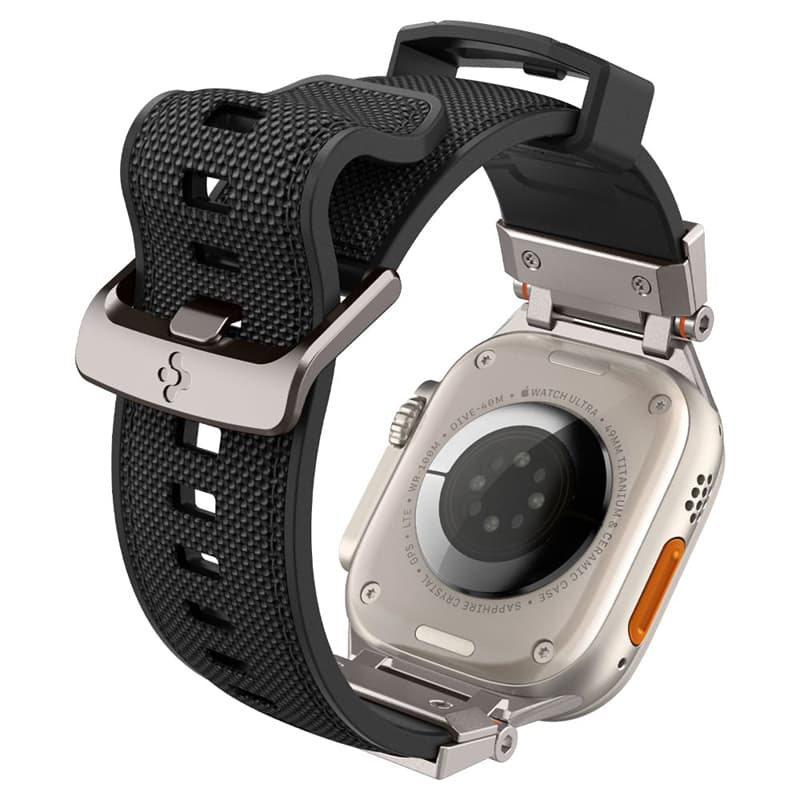 Spigen DuraPro Armor - Strap for Apple Watch 42/44/45/49 mm (Black) 7