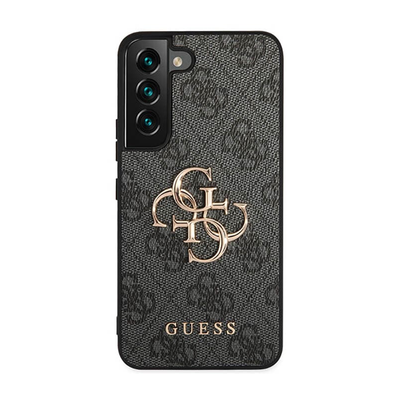 Guess 4G Big Metal Logo - Case for Samsung Galaxy S23 (Grey) 3