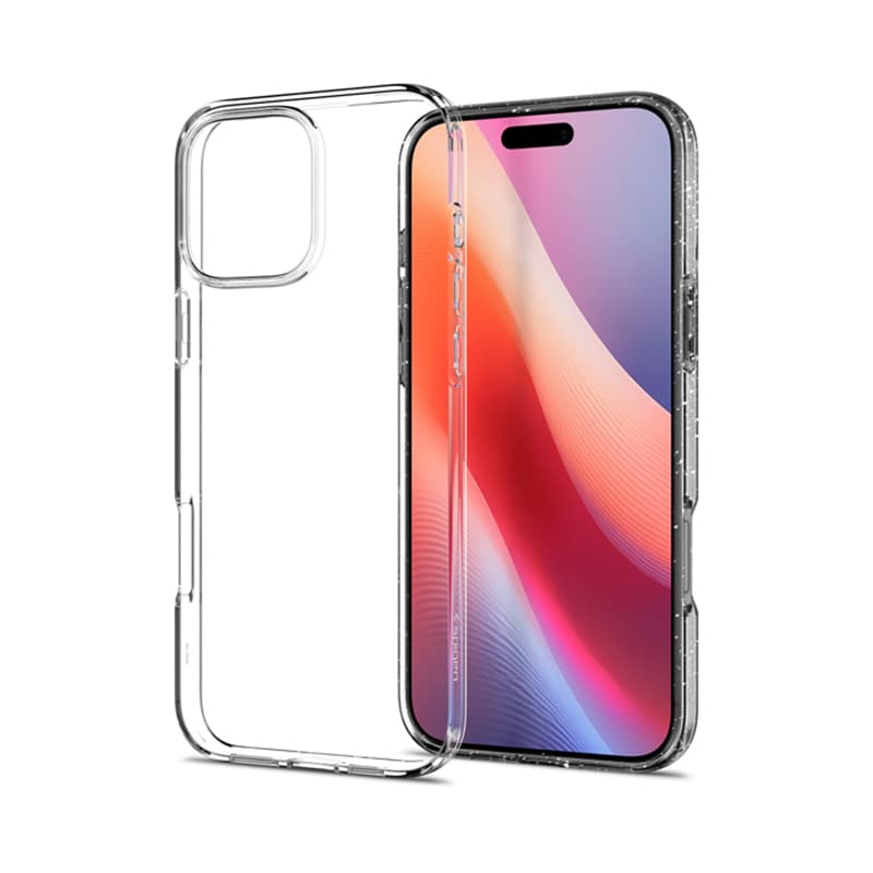 Spigen Liquid Crystal Glitter - Case for iPhone 16 Pro Max (Clear)