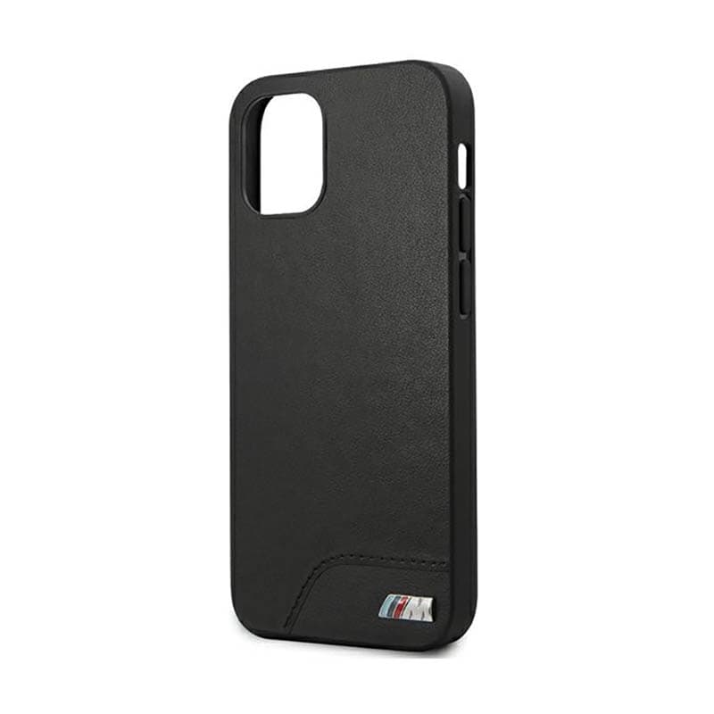BMW Smooth PU Leather - Case for iPhone 12 mini (Black) 6
