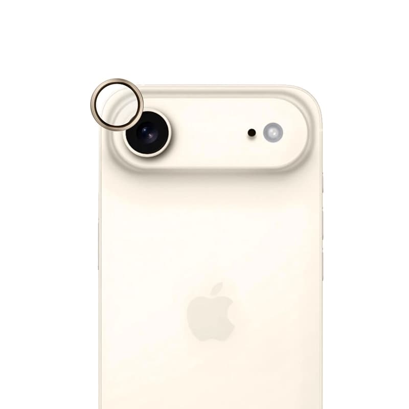 3mk HARDY Lens Protection Pro - Camera Lens Glass for iPhone Air (Titanium Gold) 5