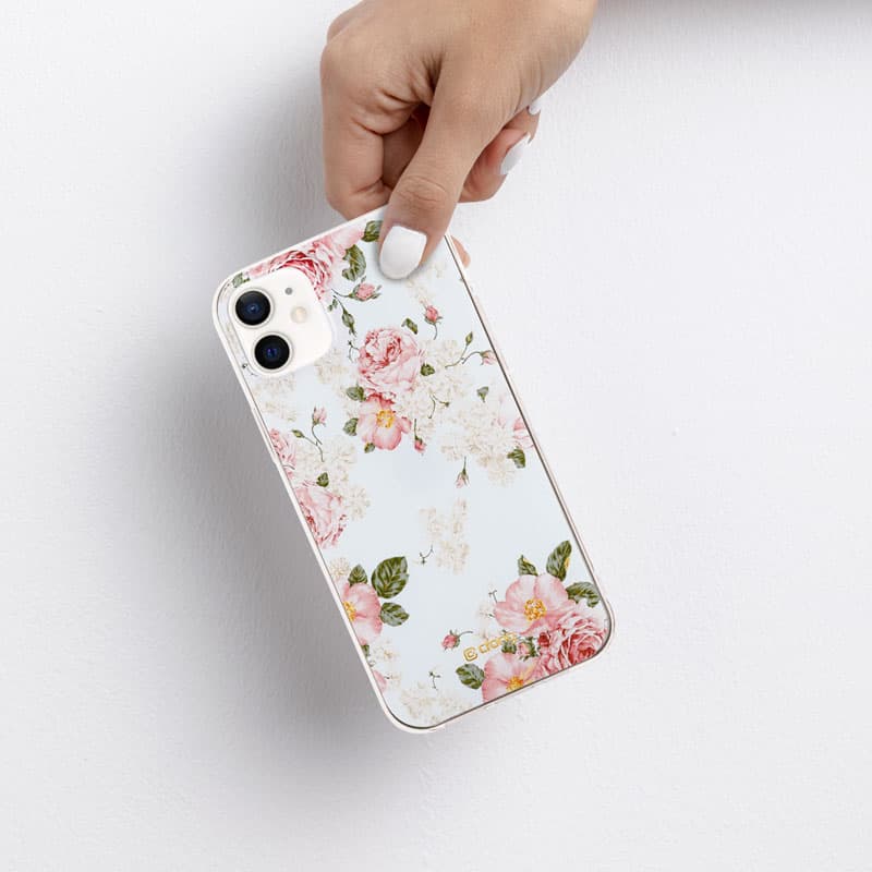 Crong Flower Case - iPhone 12 Mini Case (pattern 02) 5