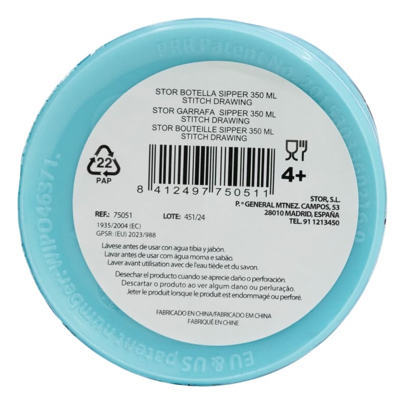 Disney Stitch - Ecozen 350 ml bottle with spout from the Stitch & Angel collection 5