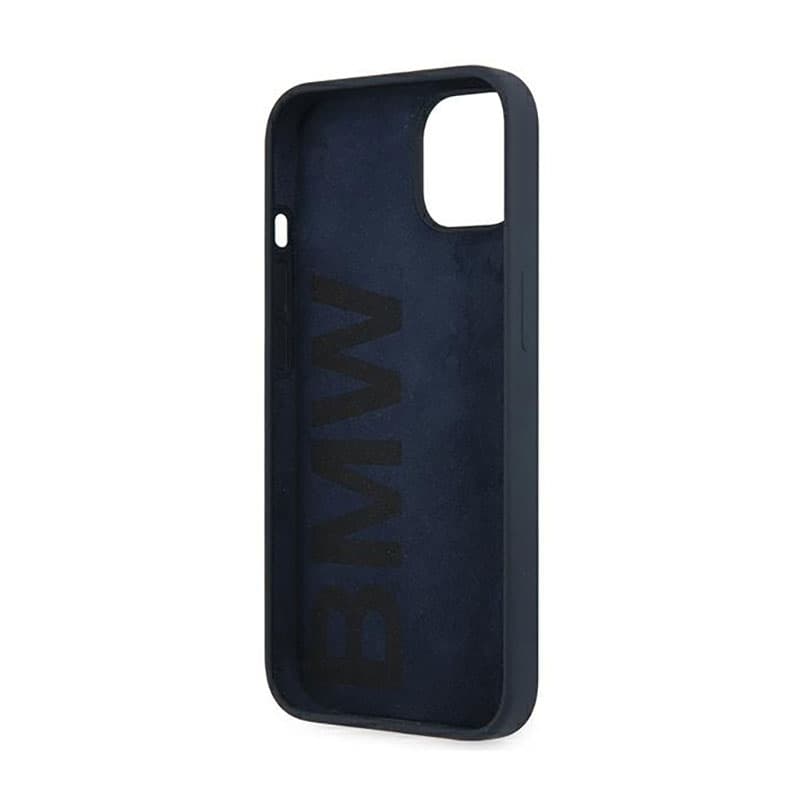 BMW Silicone Signature Llogo - Case for iPhone 13 mini (Navy Blue) 6