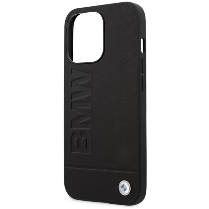 BMW Leather Hot Stamp MagSafe - Case for iPhone 14 Pro Max (Black) 6