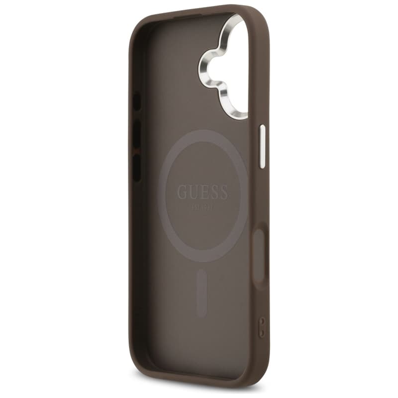 Guess 4G Classic Logo MagSafe - iPhone 17 Case (Brown) 7