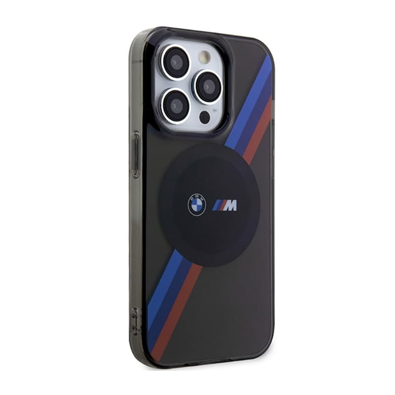 BMW Tricolor Stripes MagSafe - Case for iPhone 14 Pro Max (Grey) 4