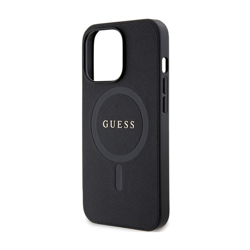 Guess Saffiano MagSafe - Case for iPhone 13 Pro (black) 6