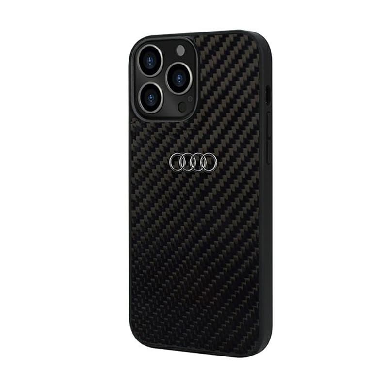 Audi Carbon Fiber - Case for iPhone 13 Pro Max (Black) 3
