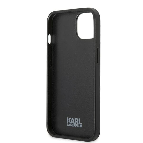 Karl Lagerfeld Iconic Karl Flower - Case for iPhone 13 Mini (Grey) 7
