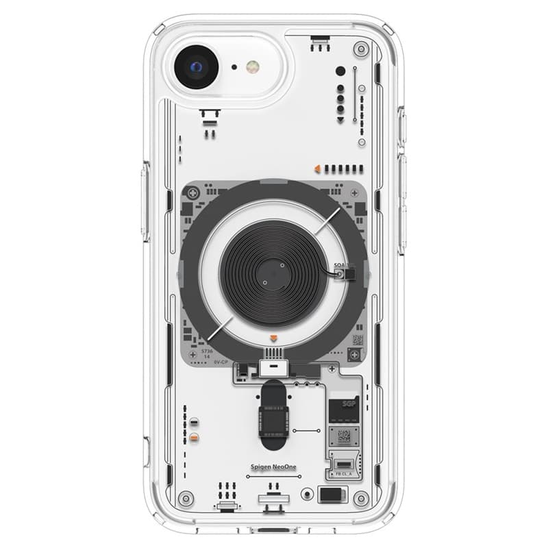 Spigen Ultra Hybrid Mag MagSafe - Case for iPhone 17e / 16e (Zero One) 2