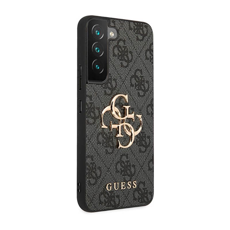 Guess 4G Big Metal Logo - Case for Samsung Galaxy S23 (Grey) 4