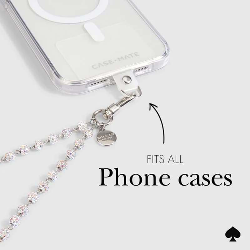 Kate Spade New York Universal Phone Charm Wristlet - Universal phone lanyard (Razzle Dazzle) 7