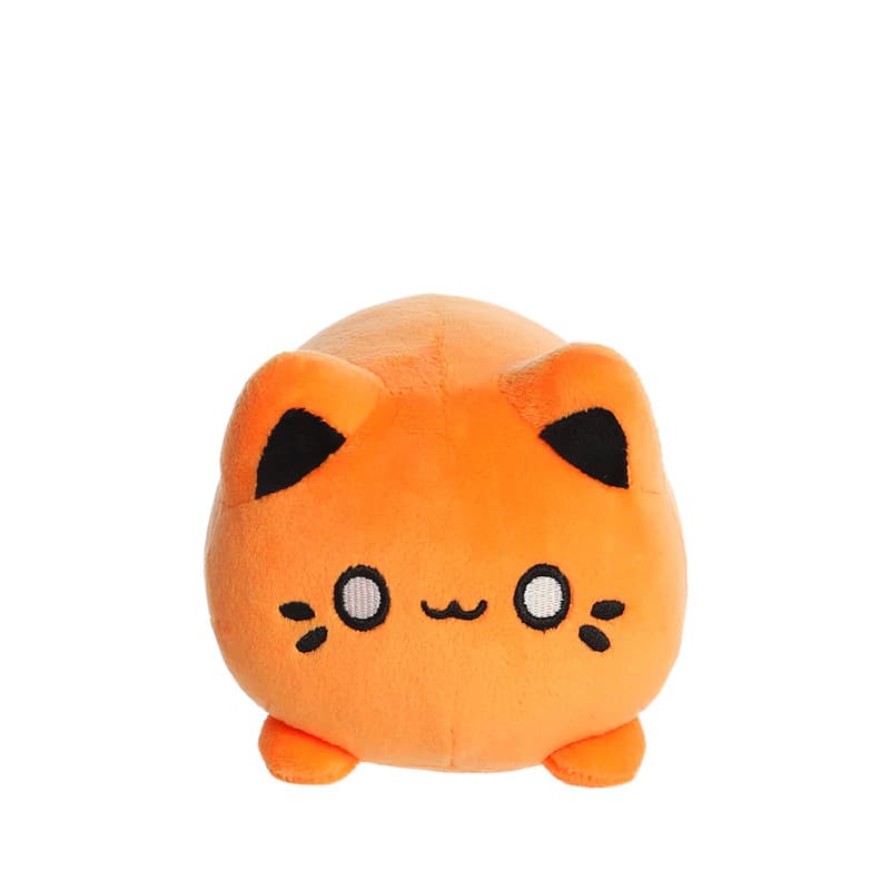 Tasty Peach - Plush Mascot 9 cm Kinetic Orange Meowchi 2