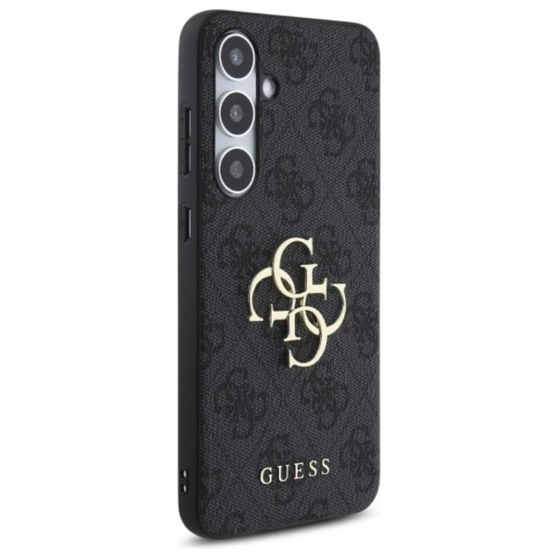 Guess 4G Big Metal Logo - Case for Samsung Galaxy S24 FE (gray) 4