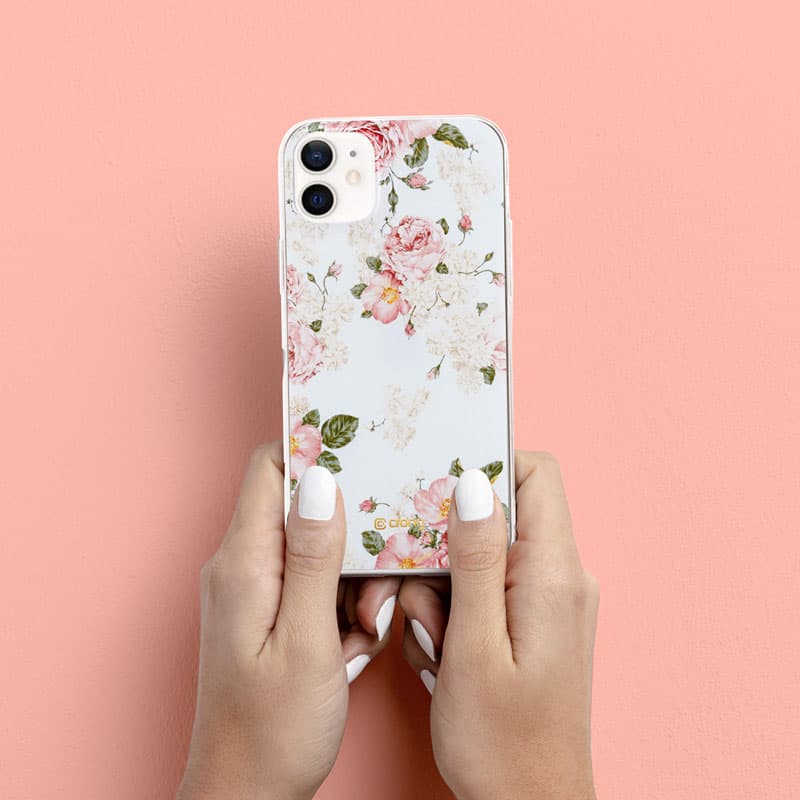Crong Flower Case - iPhone 12 Mini Case (pattern 02) 6
