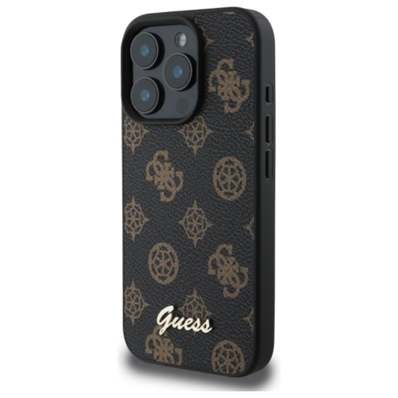 Guess Peony Script MagSafe - Case for iPhone 16 Pro Max (black) 2