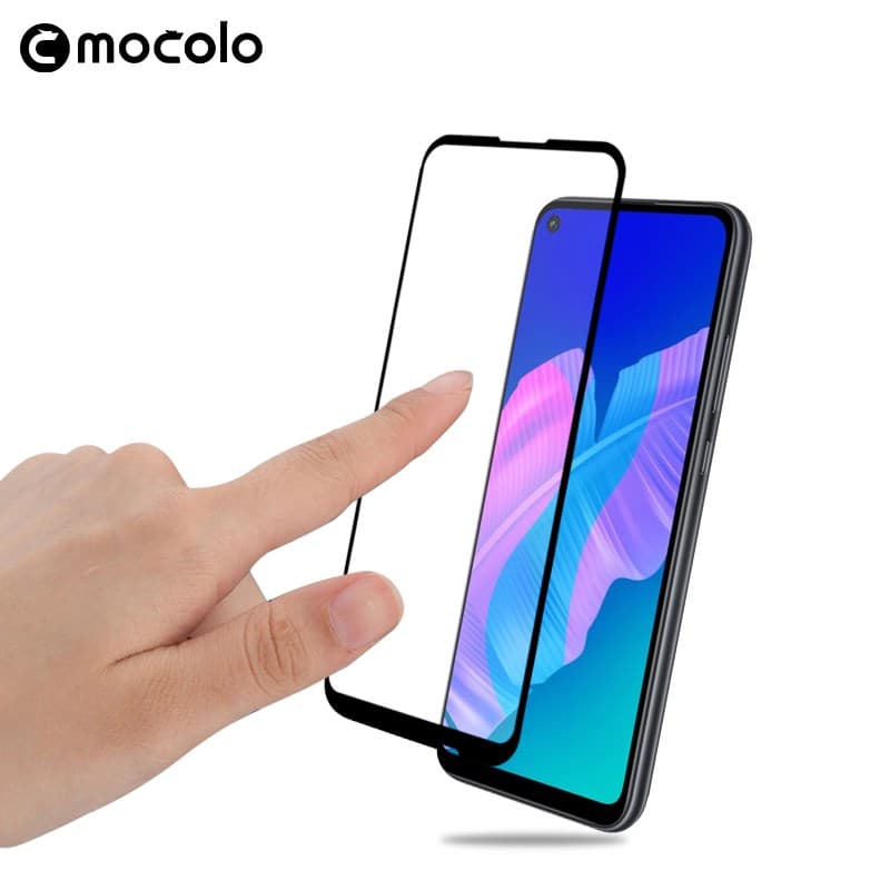 Mocolo 2.5D Full Glue Protective Glass for Huawei P40 Lite E 5