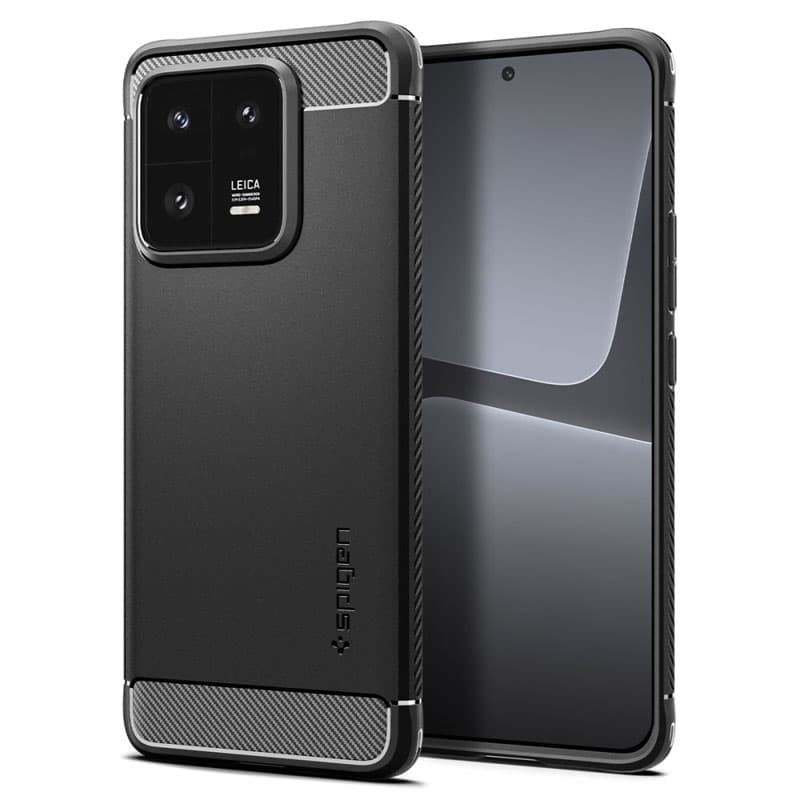 Spigen Rugged Armor - Case for Xiaomi 13 Pro (Black)