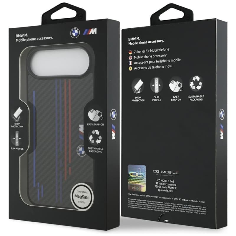 BMW M Kevlar Lines & Logo MagSafe - Case iPhone Air (black) 6