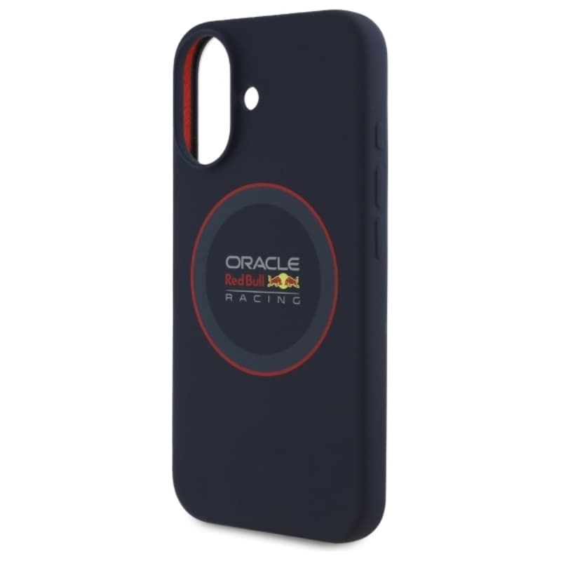 Red Bull Silicone Red Ring MagSafe - iPhone 16 Plus Case (Navy Blue) 6