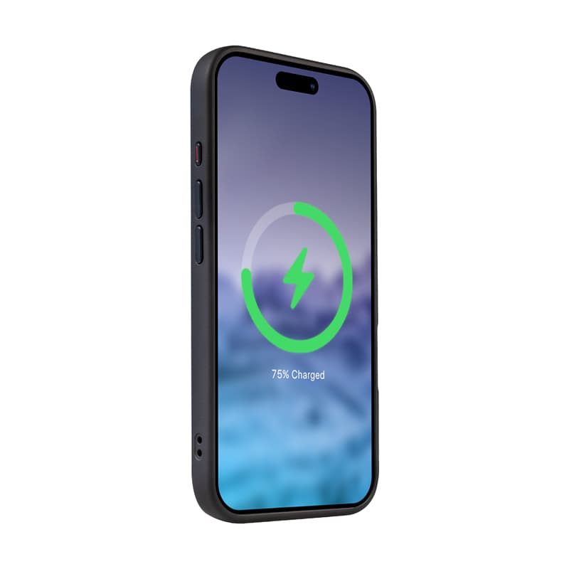 Crong Hybrid Frost MAG Cover - Case with MagSafe for iPhone 16 (Black) 7