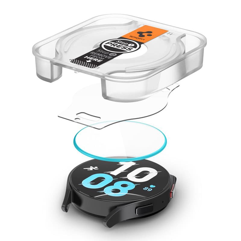 Spigen GLAS.TR EZ FIT 2-Pack - Tempered glass for Samsung Galaxy Watch 6 40 mm (2 pcs) 2