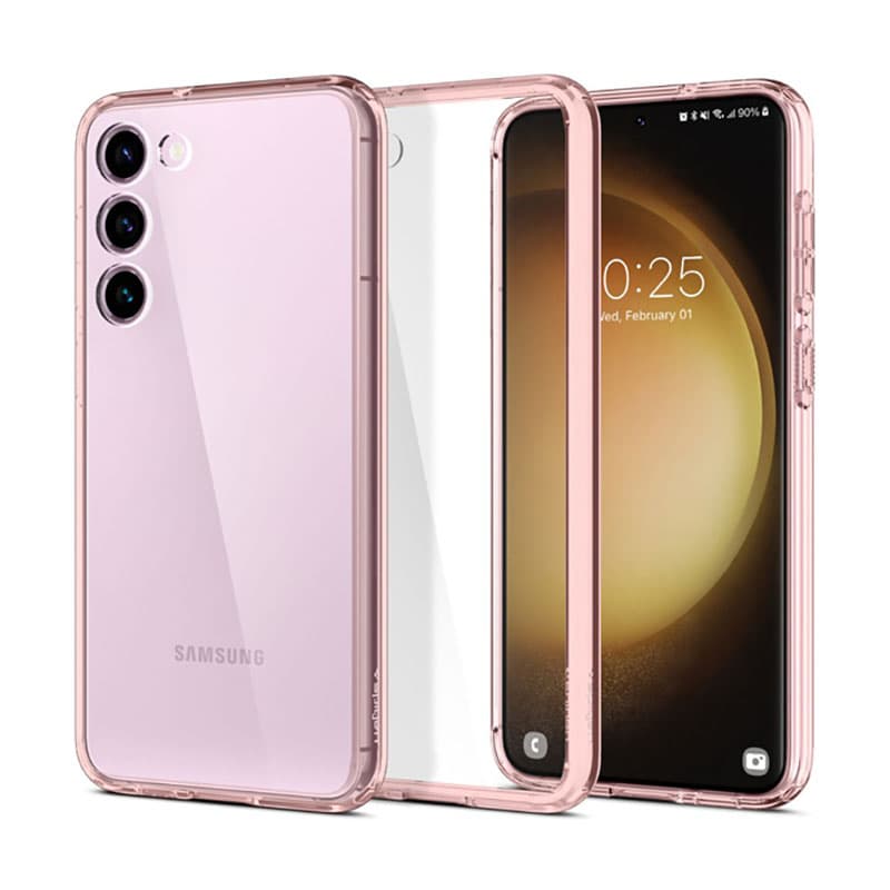 Spigen Ultra hybrid - Case for Samsung Galaxy S23 (Rose Crystal)