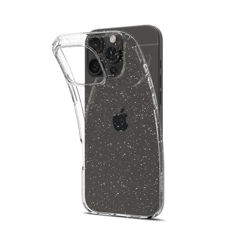 Spigen Liquid Crystal Glitter - Case for iPhone 16 Pro Max (Clear) 3