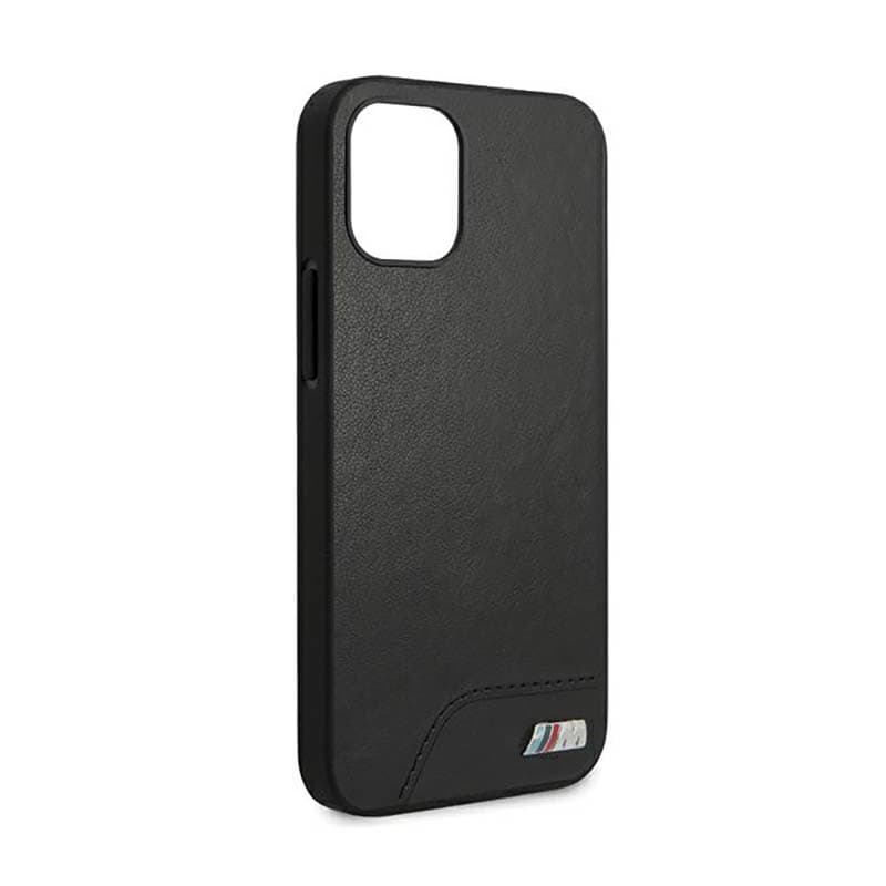 BMW Smooth PU Leather - Case for iPhone 12 mini (Black) 8