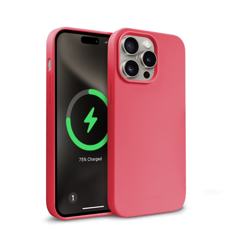 Crong Color Cover Magnetic - iPhone 15 Pro MagSafe Case (Pink) 7
