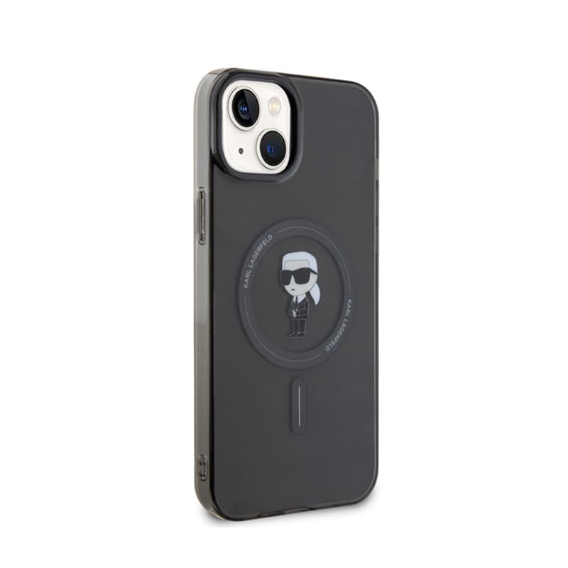 Karl Lagerfeld IML Ikonik MagSafe - Case for iPhone 15 Plus (Black) 4
