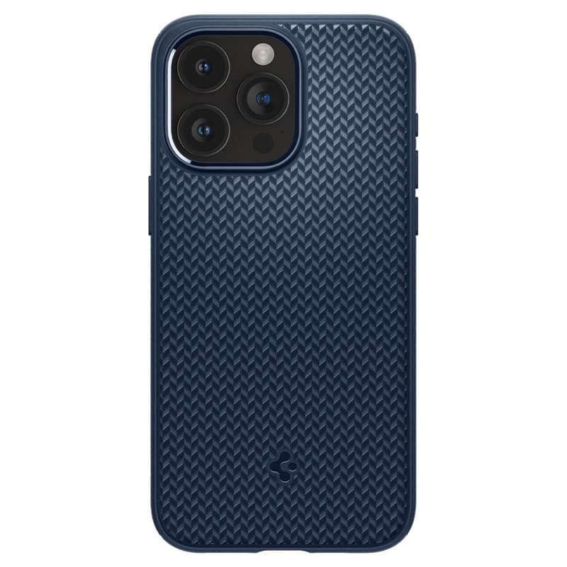 Spigen Mag Armor Magsafe - Case for iPhone 15 Pro Max (Navy Blue) 2