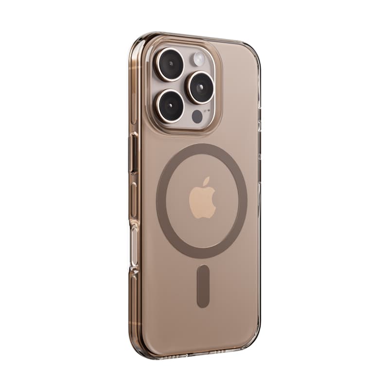 Crong Clear MAG Pro - iPhone 16 Pro MagSafe Case (Desert) 4