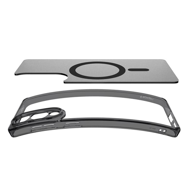 Spigen Ultra Hybrid Mag MagSafe - Case for Samsung Galaxy S25 Edge (Frost Black) 6