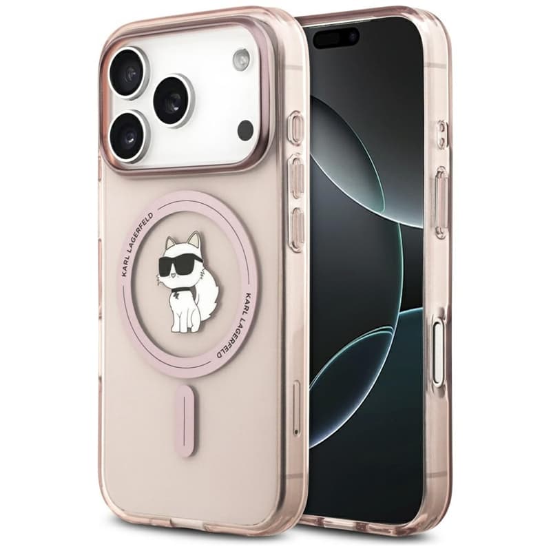 Karl Lagerfeld IML Choupette MagSafe - Case for iPhone 17 Pro (pink)