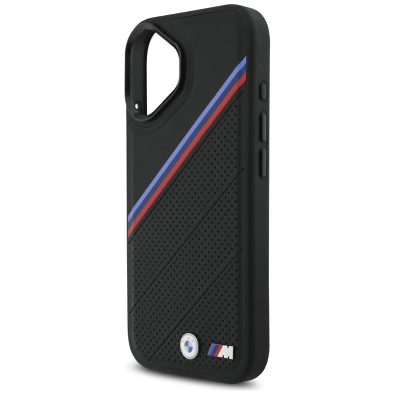 BMW M Tricolor Metal Logo MagSafe - iPhone 17 Case (Black) 6
