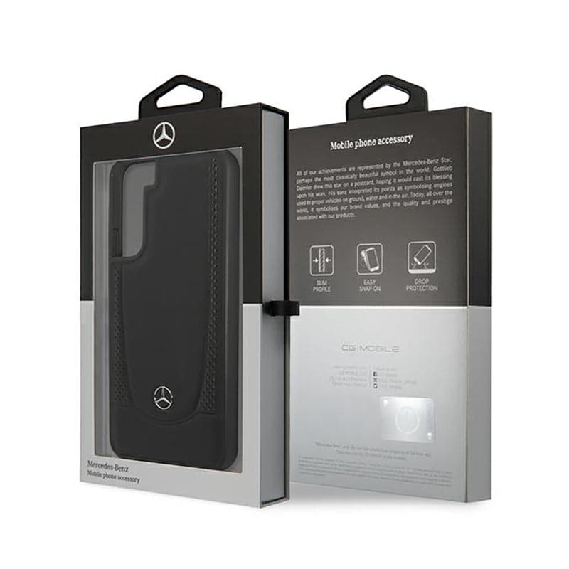 Mercedes Leather Urban Line - Case for Samsung Galaxy S22+ (Black) 8