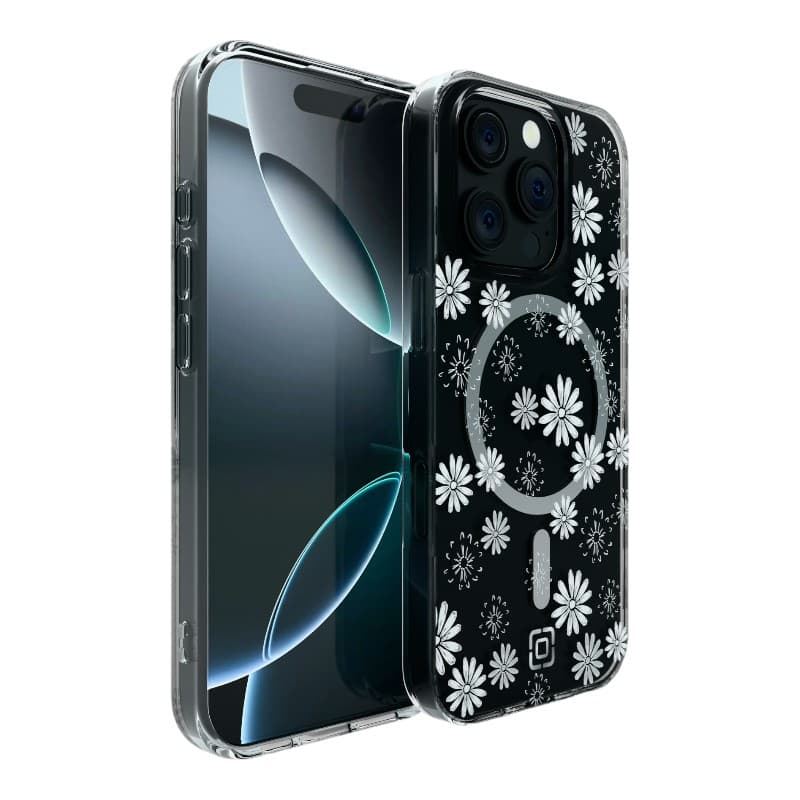 Incipio Forme MagSafe - Case iPhone 16 Pro (Ditzy Floral Silver) 1