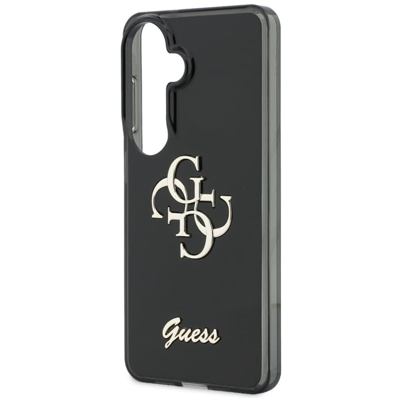 Guess IML Big Metal 4G Script - Samsung Galaxy S26 Case (Black) 6