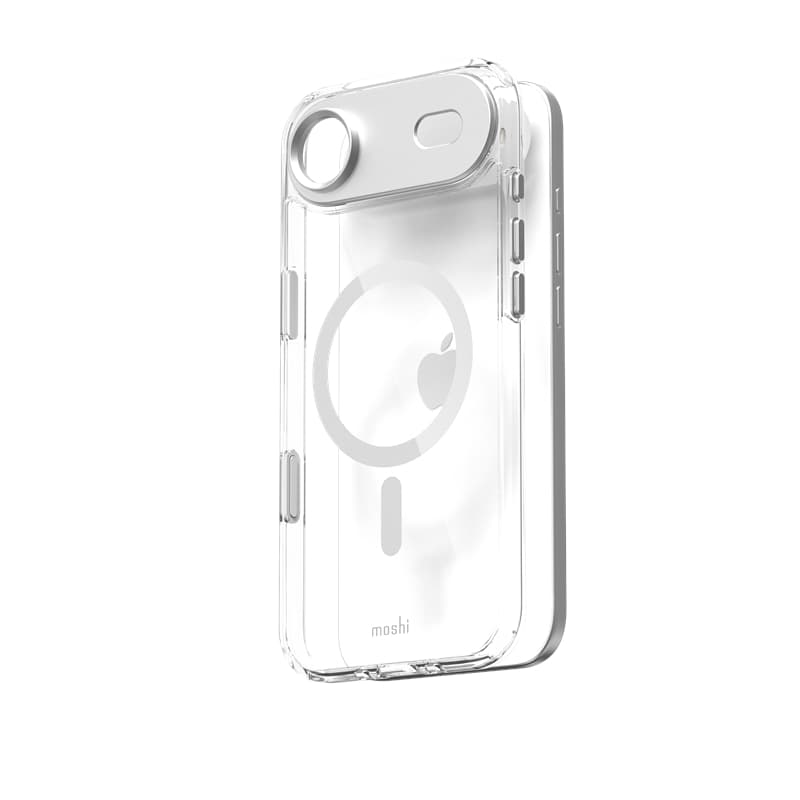 Moshi iGlaze MagSafe - Case iPhone Air (Luna Silver)