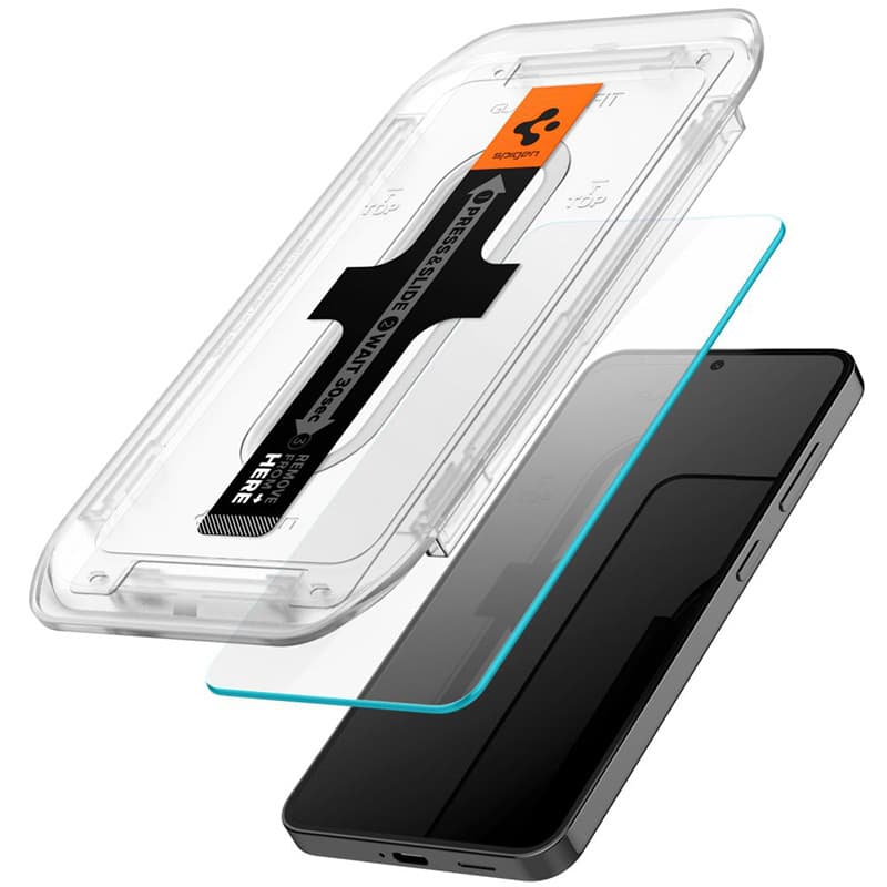 Spigen GLAS.TR EZ FIT 2-Pack - Tempered glass for Samsung Galaxy S25 / S24 (2 pieces) 2