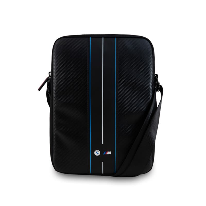 BMW Carbon Blue Stripes - 10" tablet case (black)