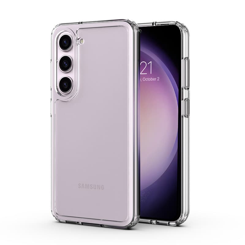 Crong Crystal Shield Cover - Samsung Galaxy S23 Case (Transparent) 1