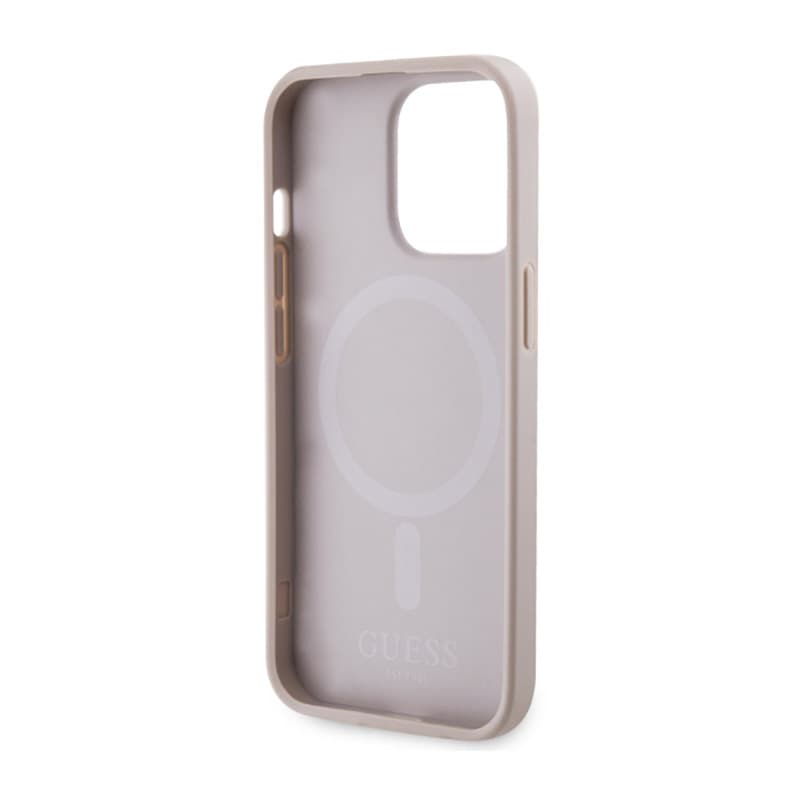 Guess 4G Printed Stripes MagSafe - Case for iPhone 13 Pro (Pink) 7