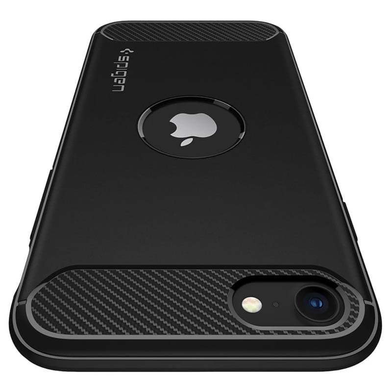 Spigen Rugged Armor - Case iPhone SE 2022 / SE 2020 / 8 / 7 (Black) 4