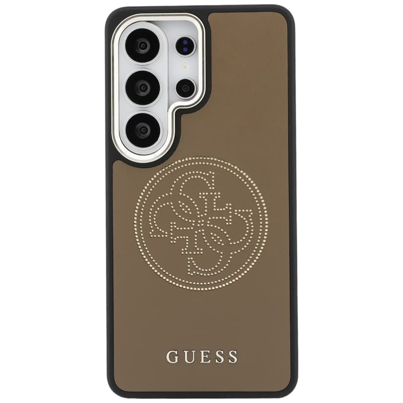 Guess Perforated Logo MagSafe - Samsung Galaxy S26 Ultra Case (Brown) 3