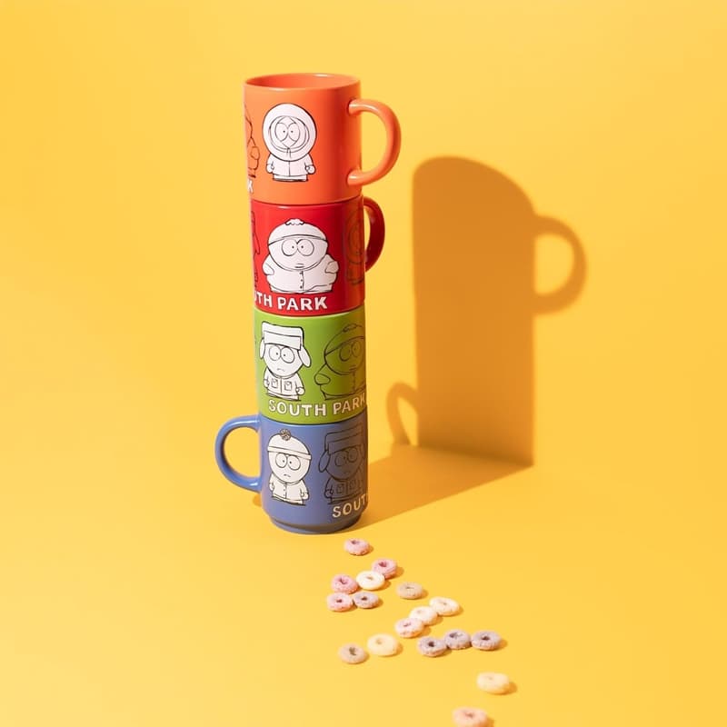 South Park - Set of 4 Ceramic Mugs with Stand 300 ml 7